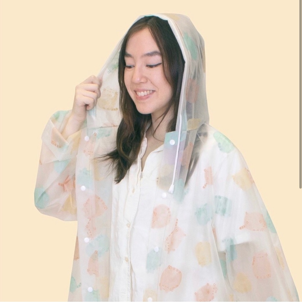 Pusheen box exclusive raincoat. NWOT